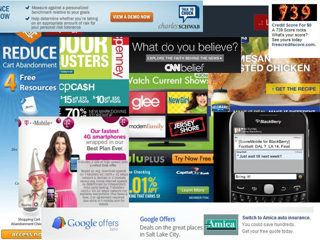 Examples online advertisements Top 10